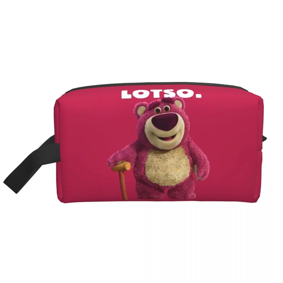 Custom Cute Lotso Huggin-Strawberry Bear Travel Toiletry Bag Women Makeup Cosmetic Bag Beauty Storage Dopp Kit
Custom Cute Lotso Huggin-Strawberry Bear Travel Toiletry Bag Women Makeup Cosmetic Bag Beauty Storage Dopp Kit
