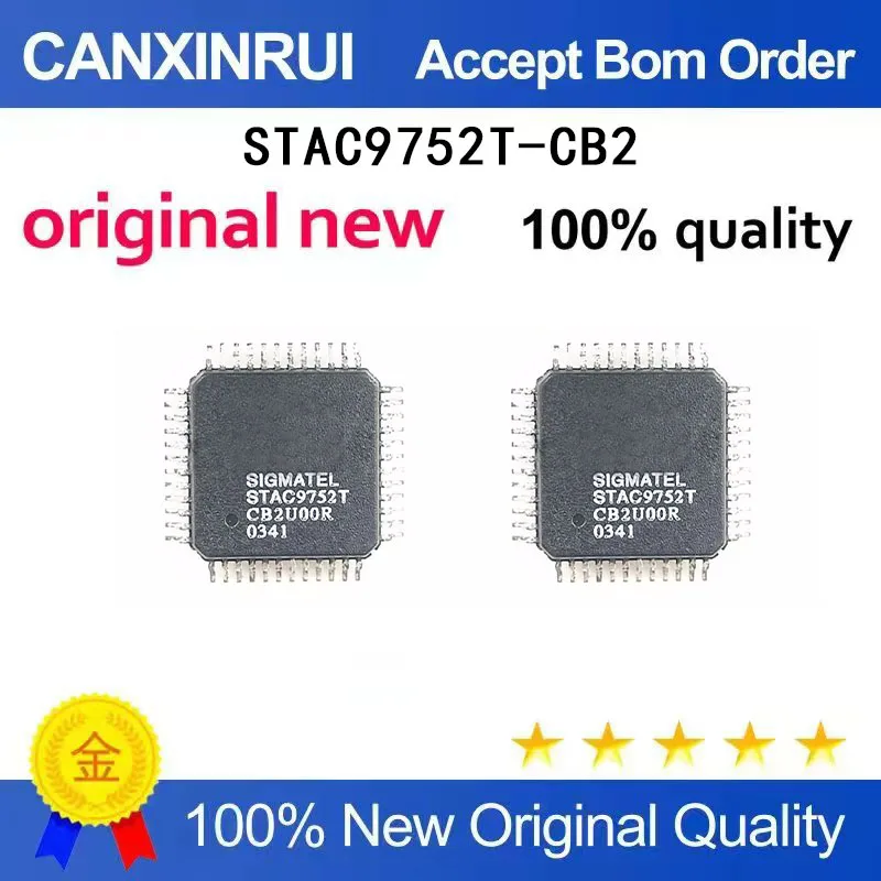 (5-100 pieces)STAC9752T-CB2 QFP48 STAC9752T quad pin spot chip IC
(5-100 pieces)STAC9752T-CB2 QFP48 STAC9752T quad pin spot chip IC