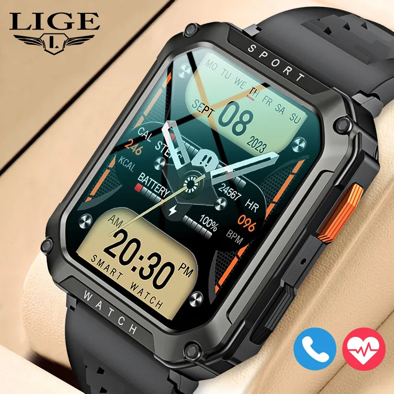 New Sports Waterproof Watch Multifunctional Blood Pressure Heart Rate Detection Bracelet Men
New Sports Waterproof Watch Multifunctional Blood Pressure Heart Rate Detection Bracelet Men