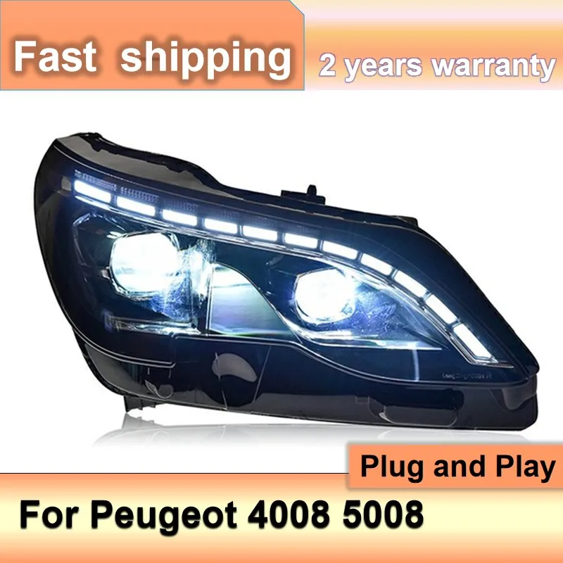 Car Accessories for Peugeot 4008 5008 2017-2021 Auto Headlights Upgrade DRL Turn Signal Low High Beam Projector Lens
Car Accessories for Peugeot 4008 5008 2017-2021 Auto Headlights Upgrade DRL Turn Signal Low High Beam Projector Lens