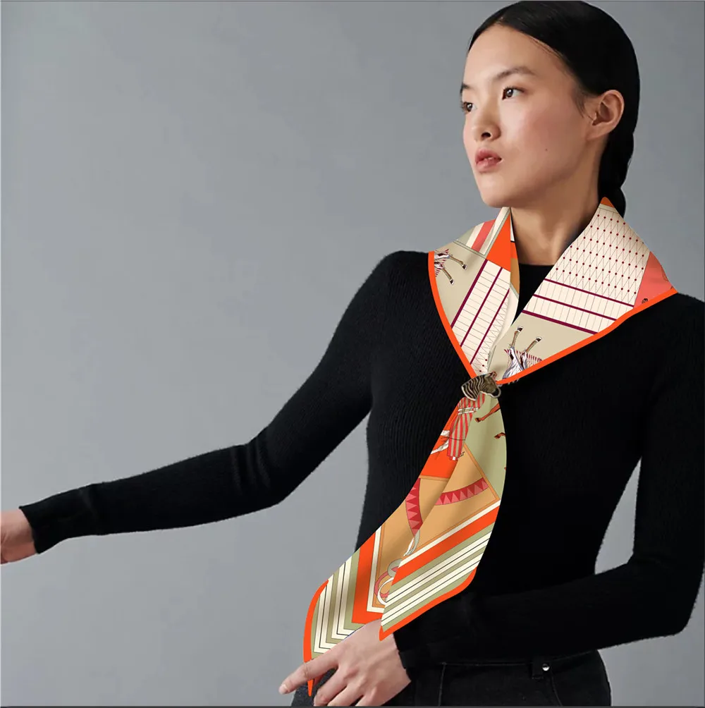 Horse Print Triangle Silk Shawl Scarf Women Twill Scarves Clothing Decoration Hair Neck Bag Accessories Mother Lover Gift
Horse Print Triangle Silk Shawl Scarf Women Twill Scarves Clothing Decoration Hair Neck Bag Accessories Mother Lover Gift