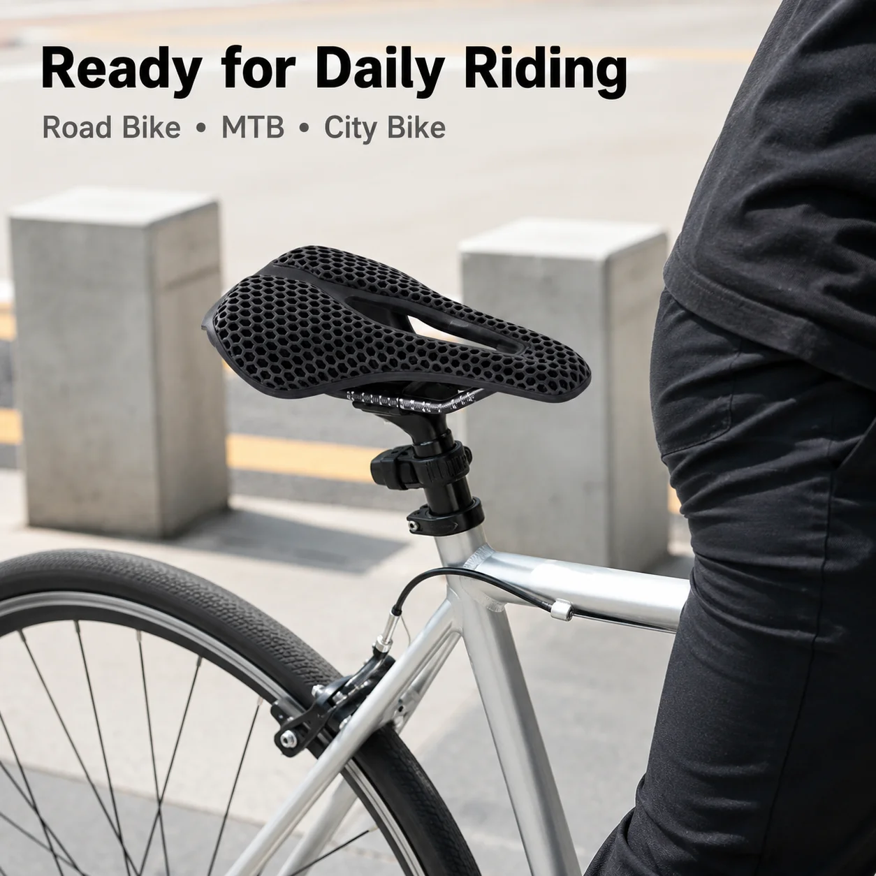 3D Printed Bicycle Saddle Honeycomb Bike Seat Lightweight Pressure Relief MTB Road Mountain Bike Cycling Seat
3D Printed Bicycle Saddle Honeycomb Bike Seat Lightweight Pressure Relief MTB Road Mountain Bike Cycling Seat