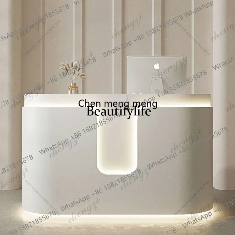 EE182 Italian Style Designer Reception Desks Modern Clothing Store Beauty Salon Reception Desks Simplicity Furniture Receptionen
EE182 Italian Style Designer Reception Desks Modern Clothing Store Beauty Salon Reception Desks Simplicity Furniture Receptionen
