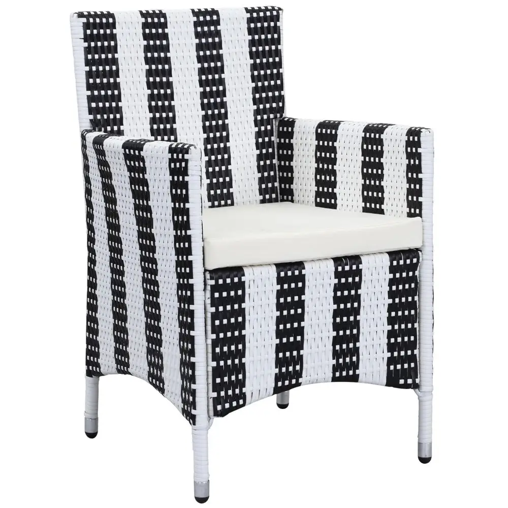 Outdoor Collection Figueroa Black and White 4Piece Patio Set
Outdoor Collection Figueroa Black and White 4Piece Patio Set