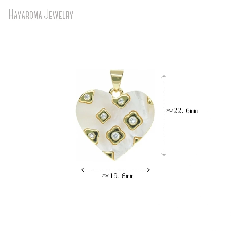 5Pcs Invisible Setting Gold Color Wholesale Copper Pendant Gift For Her Jewelry White Shell Metal Cubic Zirconia Charms
5Pcs Invisible Setting Gold Color Wholesale Copper Pendant Gift For Her Jewelry White Shell Metal Cubic Zirconia Charms