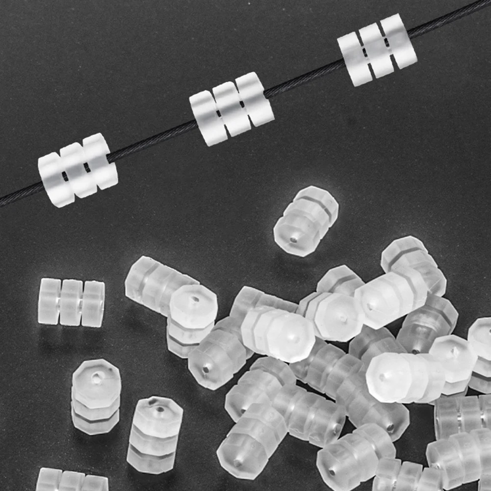 MTB Bicycle O-Ring Bike Cycling For Outer Core Protection Shift/Brake Cable Silicon Transparent 1.1-1.8mm 20PC
MTB Bicycle O-Ring Bike Cycling For Outer Core Protection Shift/Brake Cable Silicon Transparent 1.1-1.8mm 20PC