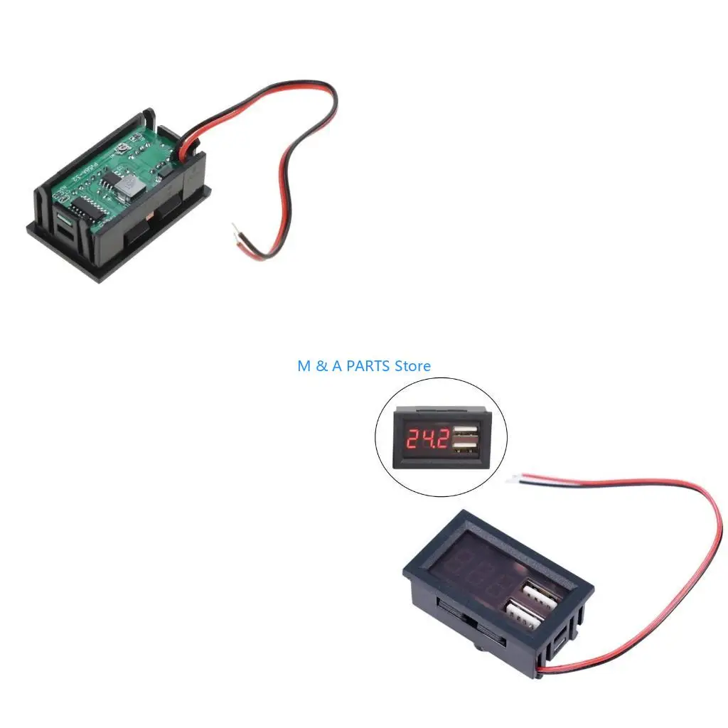 U1JF Digital Panel Meter Current Meter Battery Tester Monitor Dual USB Output
U1JF Digital Panel Meter Current Meter Battery Tester Monitor Dual USB Output