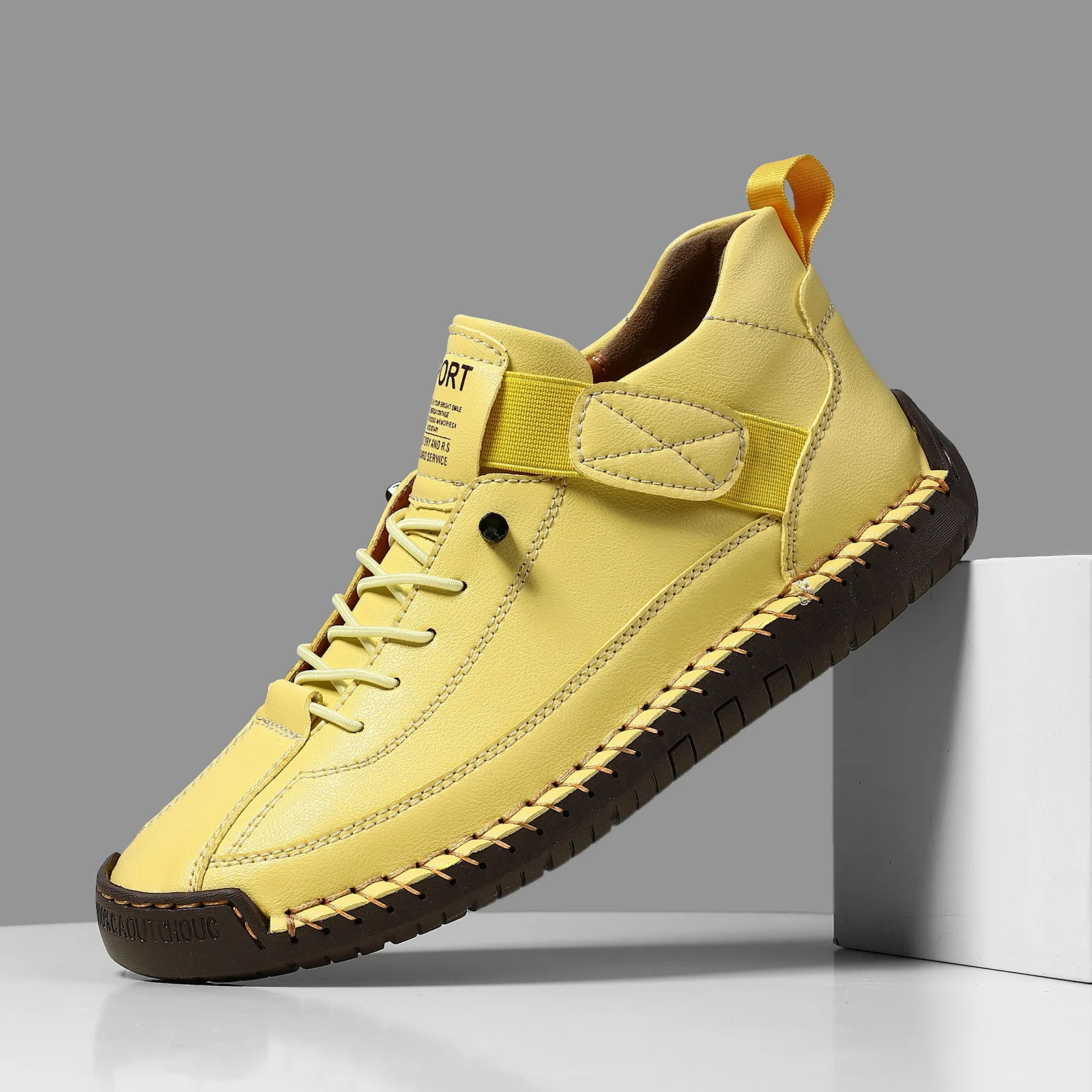 Handmade Casual Women Shoes Ankle Boots Comfortable Slip-Resistant Breathable Shoes Elastic Strap Outdoor Walking Flat Man Shoes
Handmade Casual Women Shoes Ankle Boots Comfortable Slip-Resistant Breathable Shoes Elastic Strap Outdoor Walking Flat Man Shoes