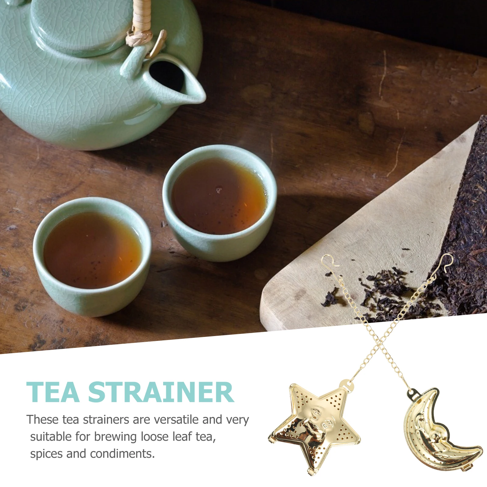 2 Pcs Tea Leak Strainer for Loose Leaf Stainers Filters Mesh Infuser Basket Fine
2 Pcs Tea Leak Strainer for Loose Leaf Stainers Filters Mesh Infuser Basket Fine