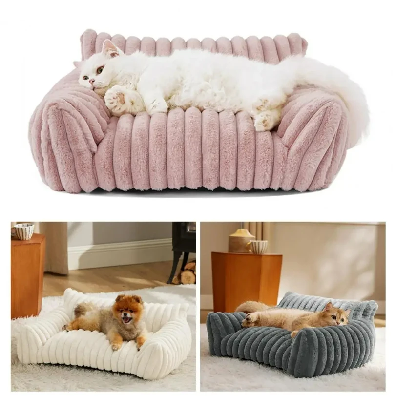 Warm Pet Sofa Luxurious Pet Bed with Memory Foam Washable Cover Non-slip Bottom for Dogs Cats Sofa for Comfortable Sleeping
Warm Pet Sofa Luxurious Pet Bed with Memory Foam Washable Cover Non-slip Bottom for Dogs Cats Sofa for Comfortable Sleeping
