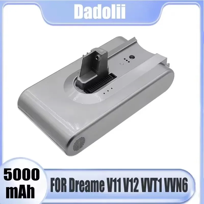 Xiaomi 5000mAh Dream V11 V12 lithium-ion battery, used for V10 Pro V12 Pro vacuum cleaner 25.2V, with a lifespan of 5 years
Xiaomi 5000mAh Dream V11 V12 lithium-ion battery, used for V10 Pro V12 Pro vacuum cleaner 25.2V, with a lifespan of 5 years