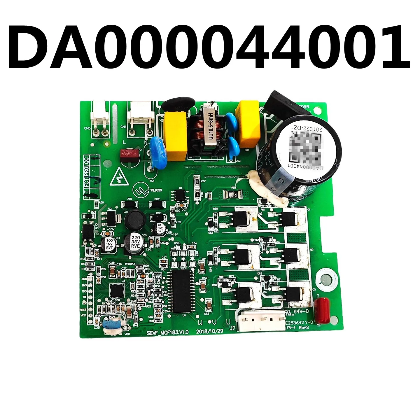 Refrigerator computer control board SEVF-MCF183.V1.0 variable frequency drive mainboard DA000044001 DA000006001 DA000054501 
Refrigerator computer control board SEVF-MCF183.V1.0 variable frequency drive mainboard DA000044001 DA000006001 DA000054501