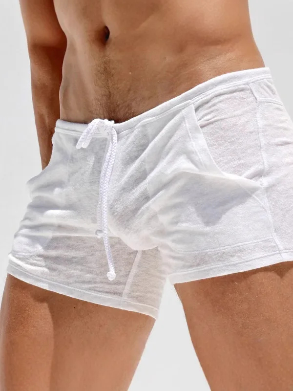 Hot Sale Men's Solid Color Breathable Ultra-Thin Slim Fit Drawstring Shorts, Soft Stretchy Elastic Waist, Beach & Daily Wear
Hot Sale Men's Solid Color Breathable Ultra-Thin Slim Fit Drawstring Shorts, Soft Stretchy Elastic Waist, Beach & Daily Wear