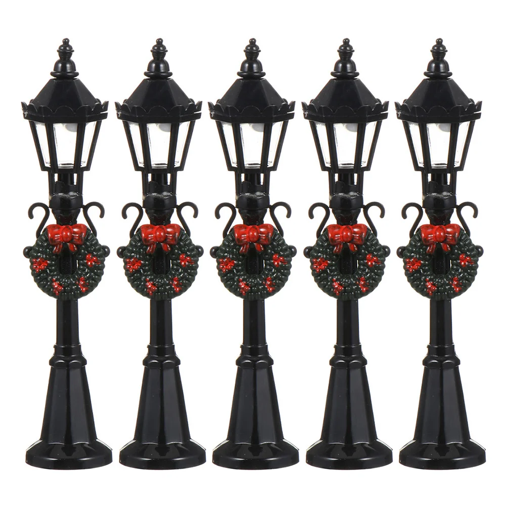5 Pcs Lighting Decorations Street Model Baby Garden Lights Mini House Post Lamp Plastic
5 Pcs Lighting Decorations Street Model Baby Garden Lights Mini House Post Lamp Plastic