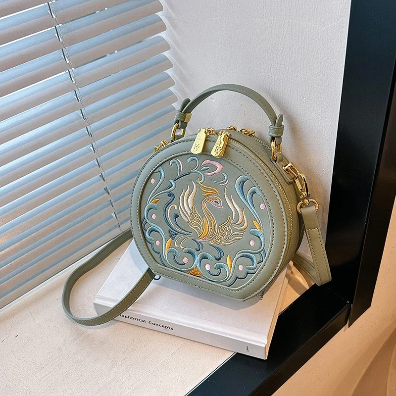 Embroidery Chinese Style Solid Zipper Fashion Pu Top-Handle Bags 2024 Personality Shoulder Bags for Women Bolsos De Señora
Embroidery Chinese Style Solid Zipper Fashion Pu Top-Handle Bags 2024 Personality Shoulder Bags for Women Bolsos De Señora