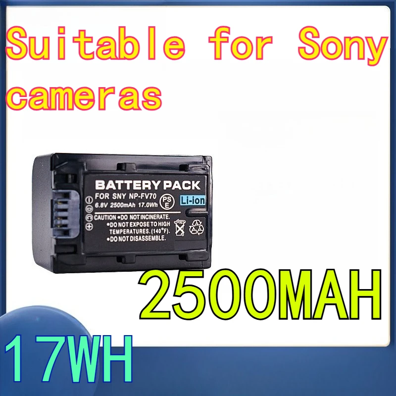 Аккумулятор 2500 мАч, 7,2 В, подходит для камеры Sony HDR-PJ820E 610E 350E 240E CX900E, долговечный цифровой аккумулятор
Аккумулятор 2500 мАч, 7,2 В, подходит для камеры Sony HDR-PJ820E 610E 350E 240E CX900E, долговечный цифровой аккумулятор
