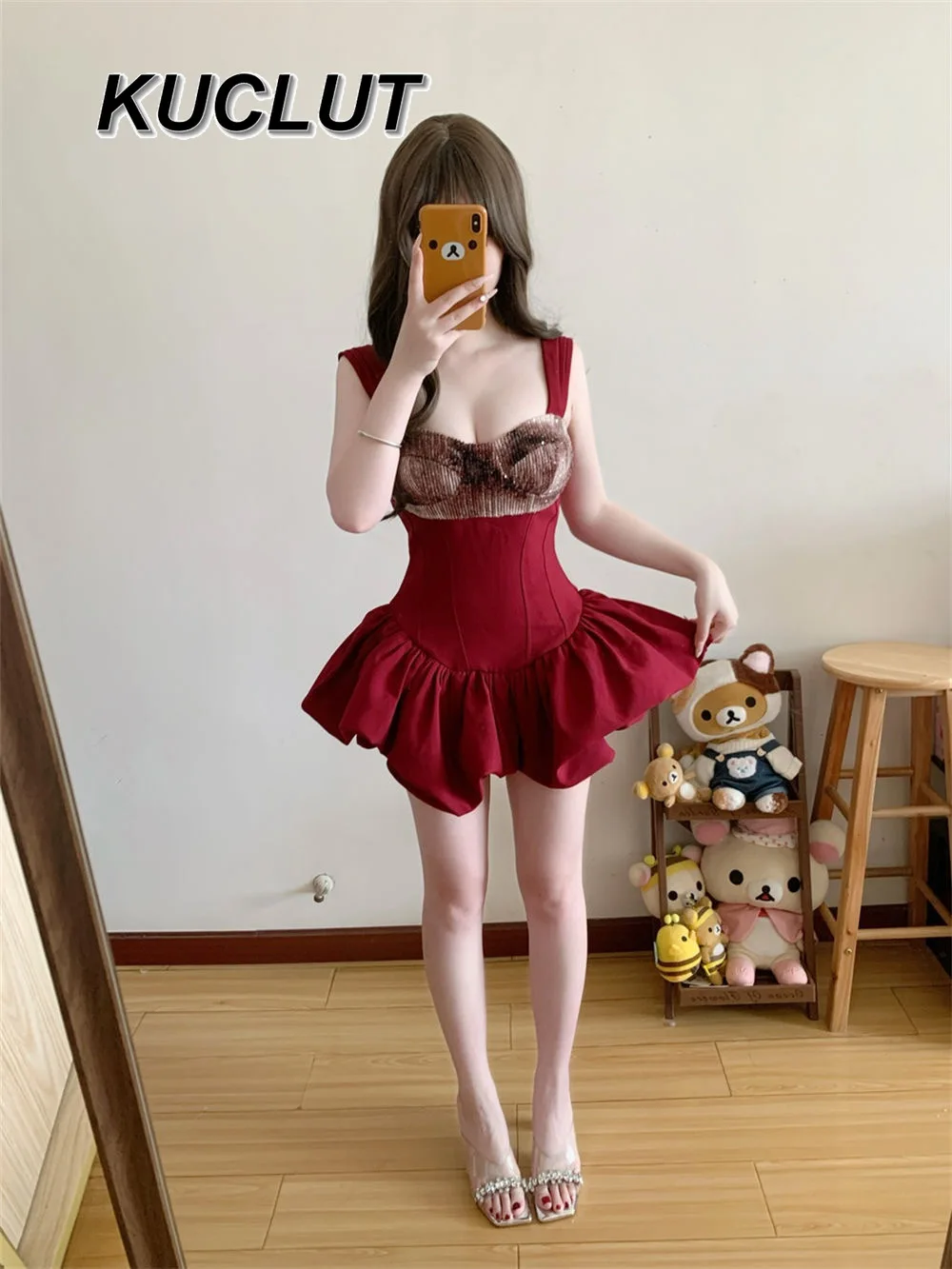 French Style Slim Waist Sexy Suspender Dress Femme 2025 New Fashion Women's Summer Fluffy A Line Short Dresses for Lady
French Style Slim Waist Sexy Suspender Dress Femme 2025 New Fashion Women's Summer Fluffy A Line Short Dresses for Lady