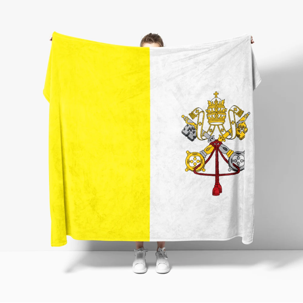Vatican emblem Flannel Blanket Vaticanae Flag Throw Blanket Cozy Soft Lightweight Warm 30x40inch 40x50inch for Couch Sofa Bed
Vatican emblem Flannel Blanket Vaticanae Flag Throw Blanket Cozy Soft Lightweight Warm 30x40inch 40x50inch for Couch Sofa Bed