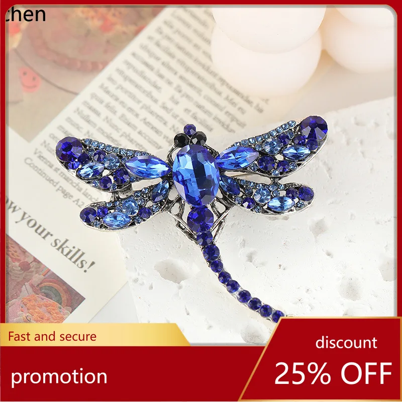 YFY Rhinestone Dragonfly Brooch Fashionable Vintage Elegant Brooch
YFY Rhinestone Dragonfly Brooch Fashionable Vintage Elegant Brooch