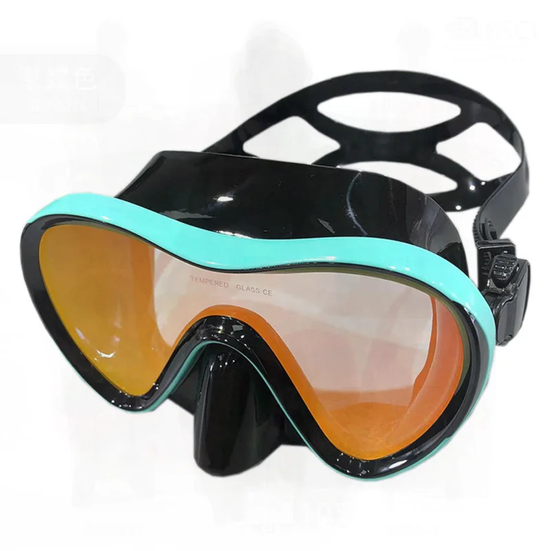Adult Frog Mirror Diving Mask 308 New Blue Magic Lens Tempered Glass Swimming Goggles Full White Blue Background Iridescent
Adult Frog Mirror Diving Mask 308 New Blue Magic Lens Tempered Glass Swimming Goggles Full White Blue Background Iridescent