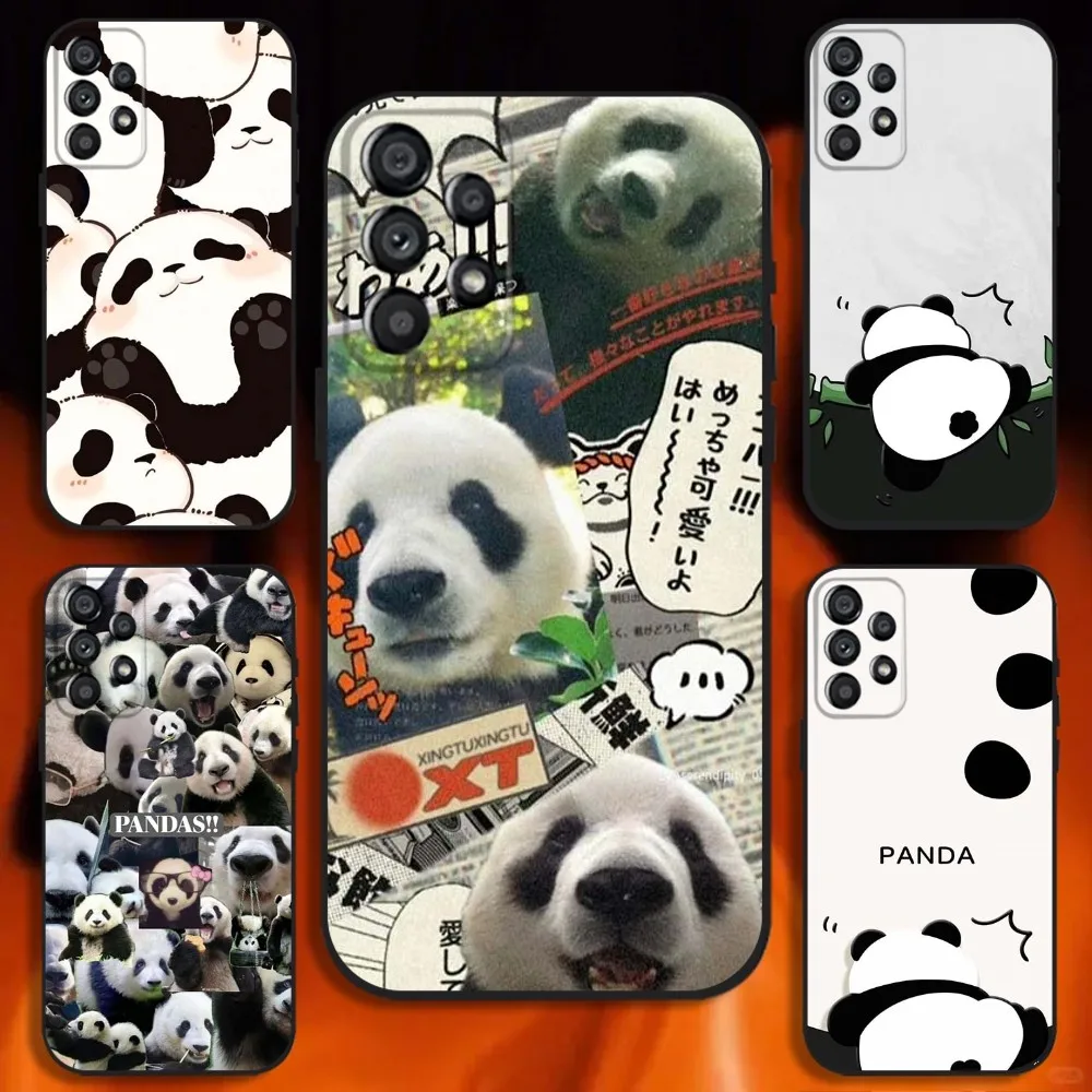 Cute Animal Panda Phone Case For Samsung Galaxy A20,A21s,A22,A31,A32,A52,A53,A72,73,A80 Soft Black Cover
Cute Animal Panda Phone Case For Samsung Galaxy A20,A21s,A22,A31,A32,A52,A53,A72,73,A80 Soft Black Cover