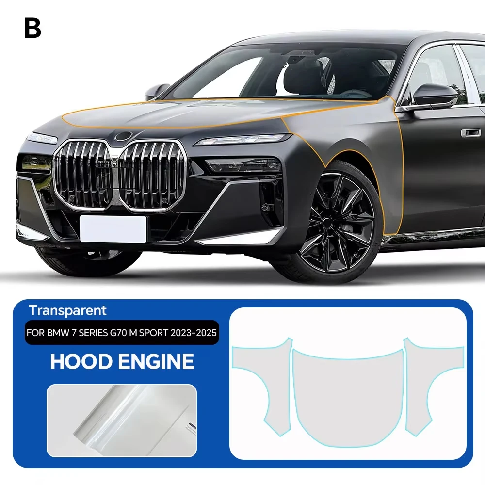 8.5Mil Pre-cut PPF Kit For BMW 7 Series M Sport 2023-2024 TPU Clear Paint Protection Film Scratch-Resistant Exterior Accessories
8.5Mil Pre-cut PPF Kit For BMW 7 Series M Sport 2023-2024 TPU Clear Paint Protection Film Scratch-Resistant Exterior Accessories
