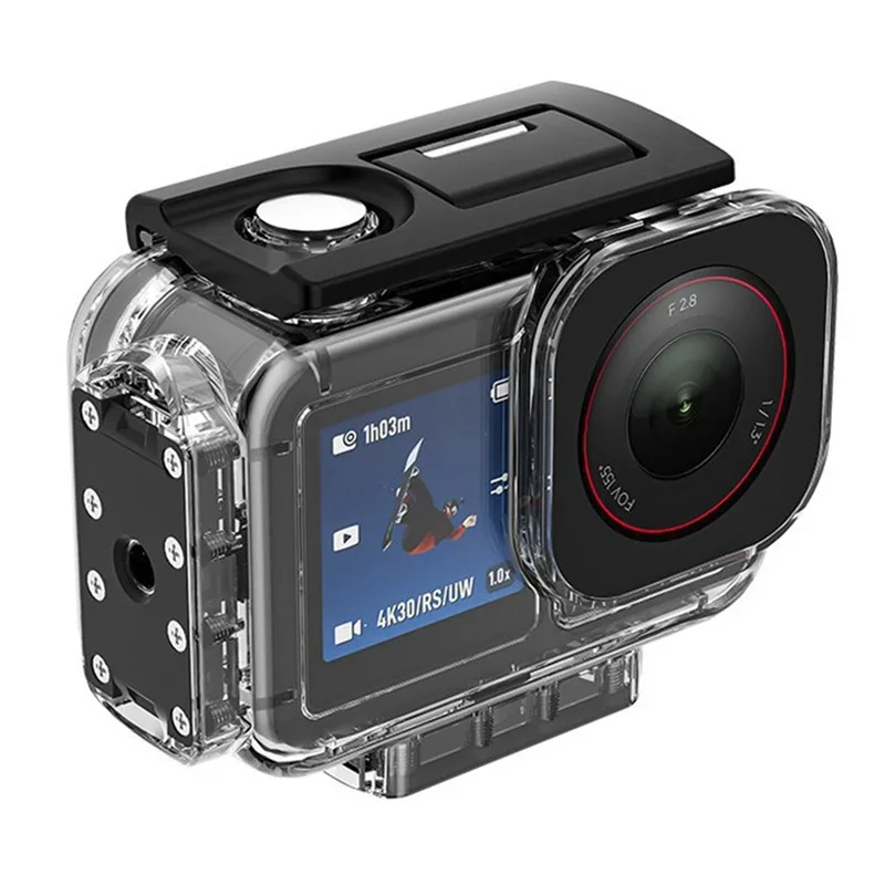 For DJI Action5pro/4/3 Camera 60M Deep Waterproof Shell Diving Housing Lens Anti-fog Cover Action 5pro Protective Case Accessory
For DJI Action5pro/4/3 Camera 60M Deep Waterproof Shell Diving Housing Lens Anti-fog Cover Action 5pro Protective Case Accessory