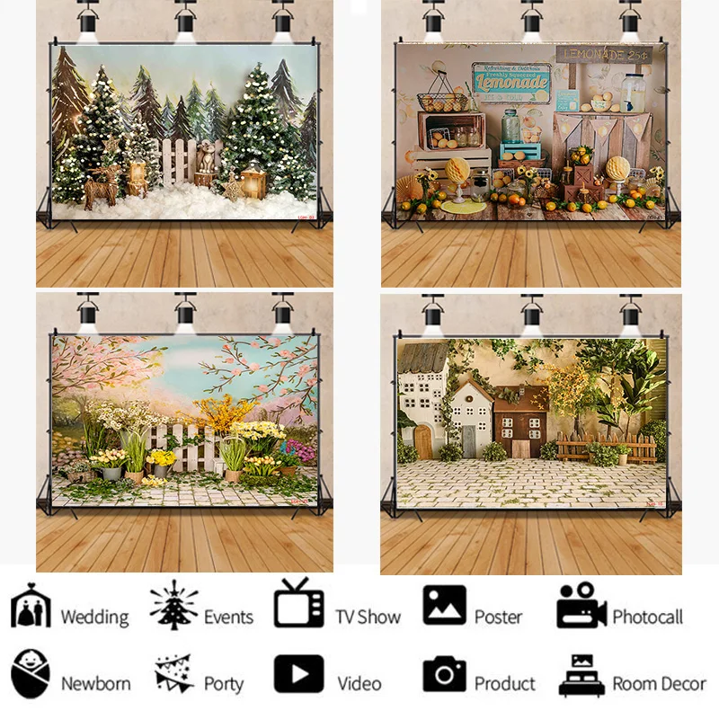 SHUOZHIKE Christmas Day Photography Backdrops Snowman and Easter Halloween Photo Studio Background JU-01
SHUOZHIKE Christmas Day Photography Backdrops Snowman and Easter Halloween Photo Studio Background JU-01