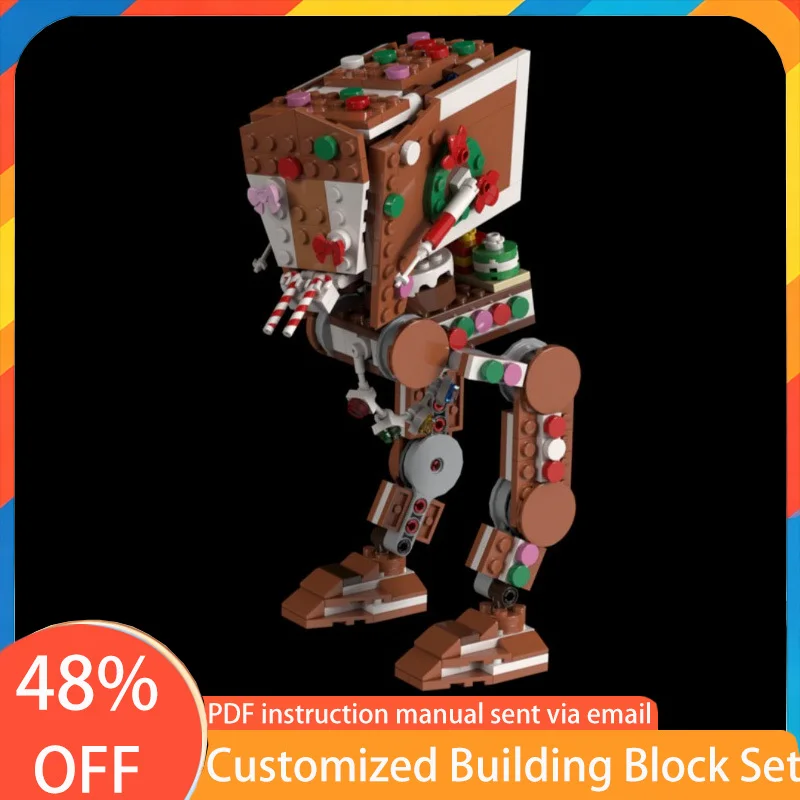 398 PCS MOC Star Battle Christmas Cool Walker Model Building Block Brick Creative Assembly Educational Toys Kids Birthday Gifts
398 PCS MOC Star Battle Christmas Cool Walker Model Building Block Brick Creative Assembly Educational Toys Kids Birthday Gifts