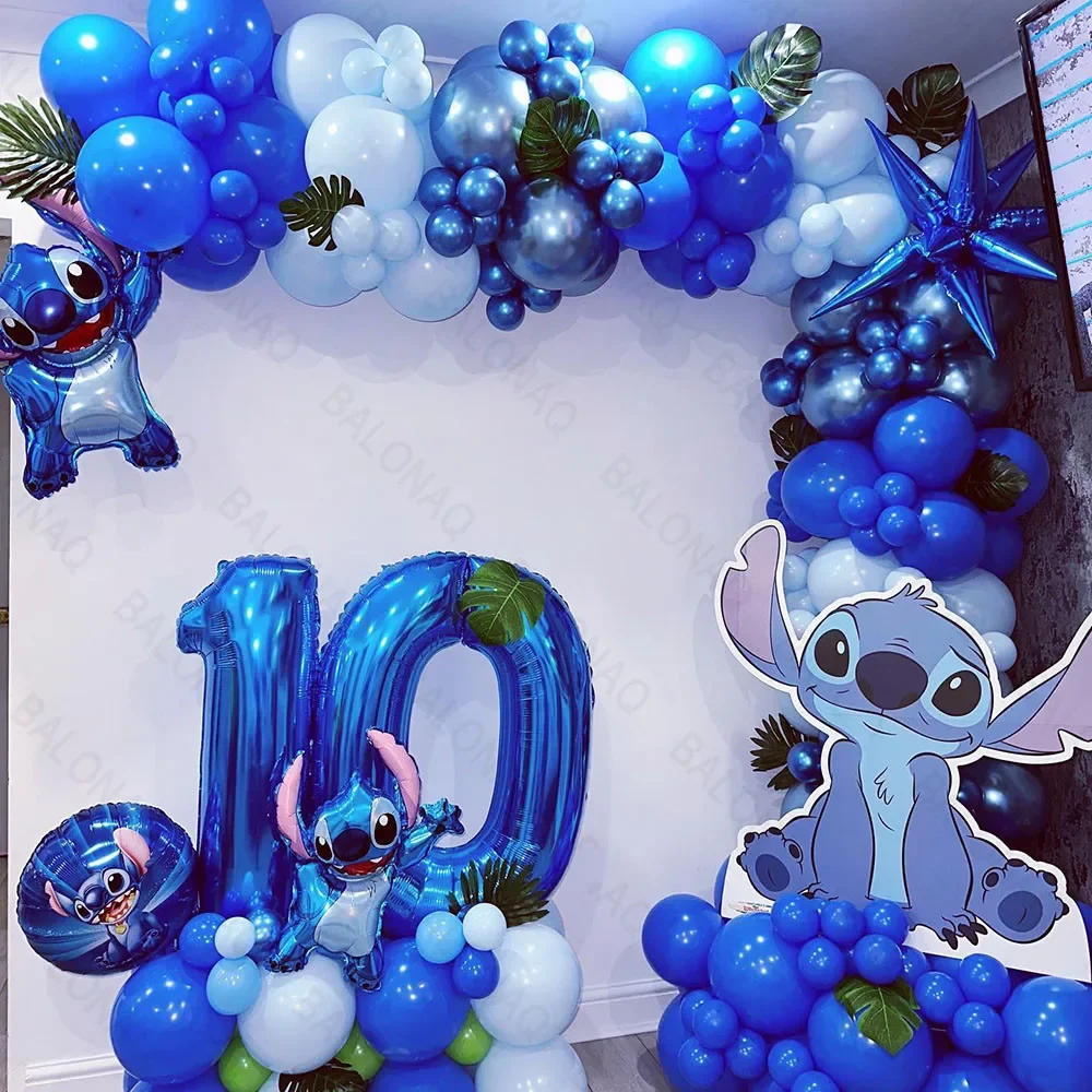 121-компонентный комплект Lilo & Stitch Arch, гирлянда из фольги, гелиевый шар, душ, украшения для дня рождения, вечеринки, надувные игрушки, воздушные шары
121-компонентный комплект Lilo & Stitch Arch, гирлянда из фольги, гелиевый шар, душ, украшения для дня рождения, вечеринки, надувные игрушки, воздушные шары