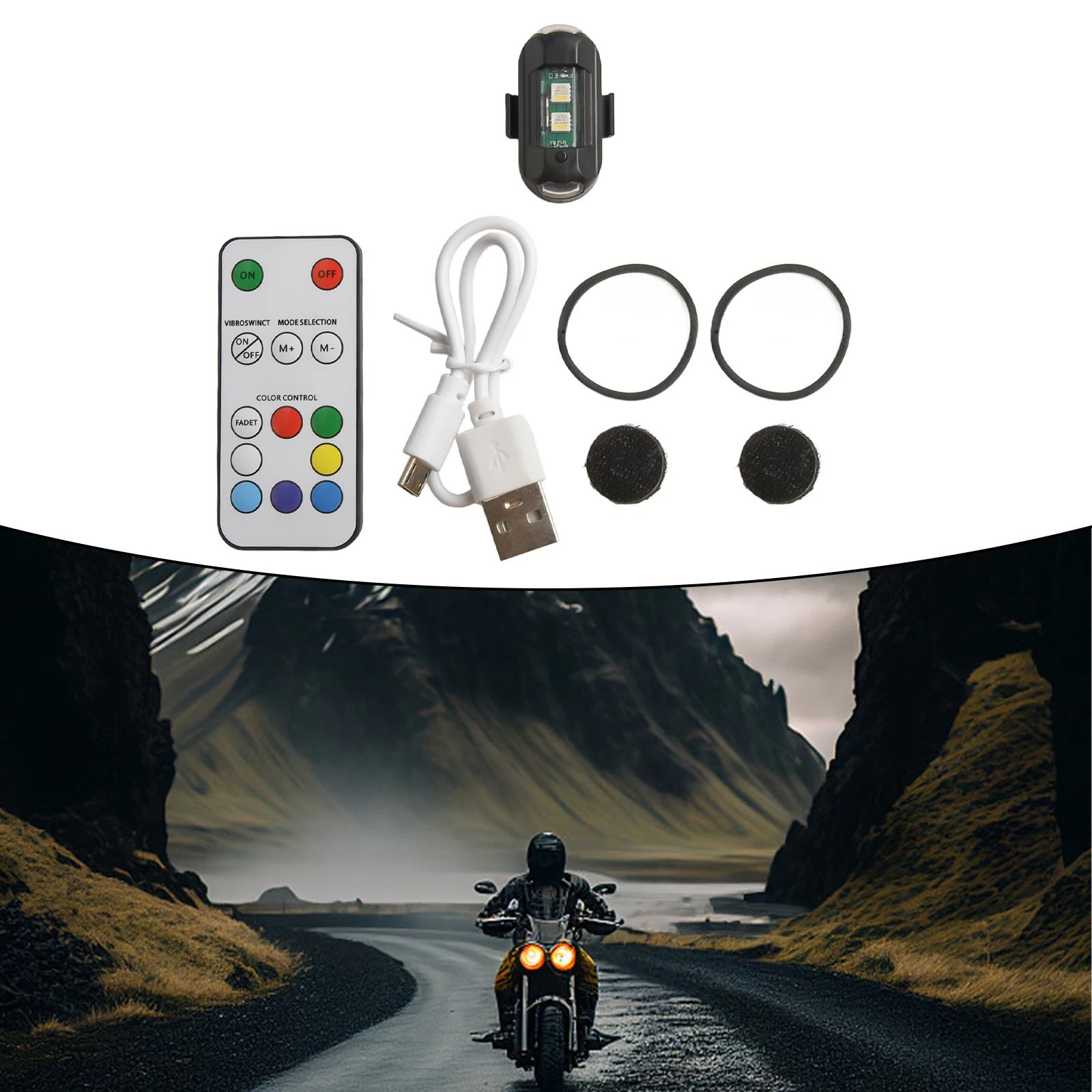Bike Strobe Light Tail Lamp Bike Strobe Light Aircraft Bike Flash Light LED Motorcycle Strobe Light Tail Lamp USB
Bike Strobe Light Tail Lamp Bike Strobe Light Aircraft Bike Flash Light LED Motorcycle Strobe Light Tail Lamp USB