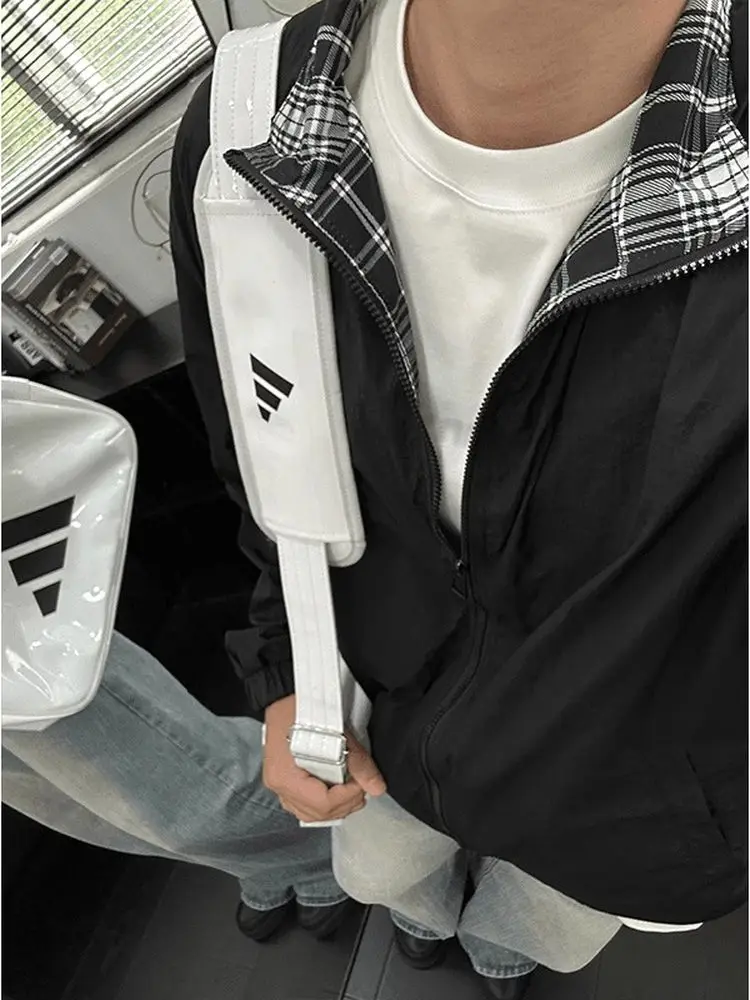 Мужская летняя легкая спортивная майка Cleanfit в клетку с защитой от солнца UPF50 + свободная посадка на молнии Long Sve
Мужская летняя легкая спортивная майка Cleanfit в клетку с защитой от солнца UPF50 + свободная посадка на молнии Long Sve