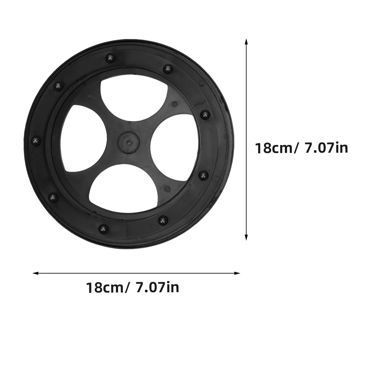 3Pcs Rotating Turntable Bearing Plastic Ring Smooth Swivel Plate for Dining Table Cd Rack Bearing Hardware Low Noise
3Pcs Rotating Turntable Bearing Plastic Ring Smooth Swivel Plate for Dining Table Cd Rack Bearing Hardware Low Noise