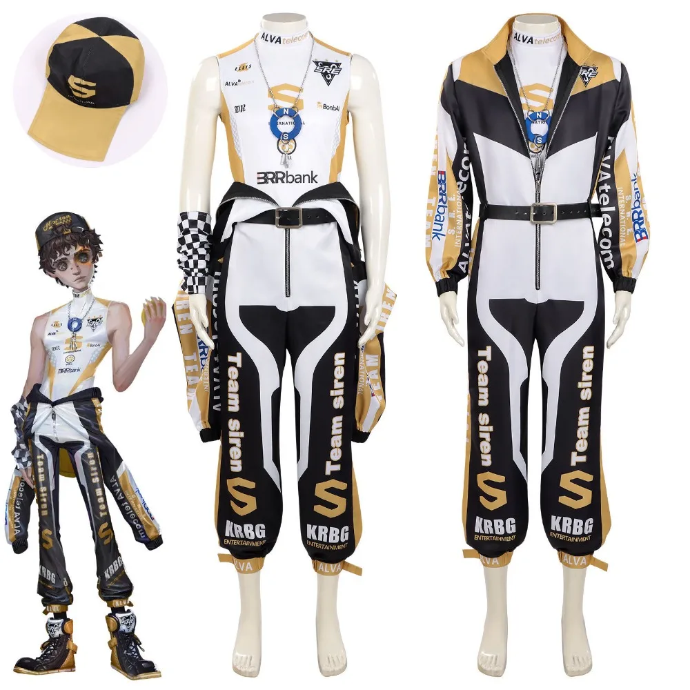 Identity V IDV-ES SRE Team Prospector Cosplay Costume Full Set Jumpsuit with Hat Adult Unisex Halloween Comic Con Game Outfit
Identity V IDV-ES SRE Team Prospector Cosplay Costume Full Set Jumpsuit with Hat Adult Unisex Halloween Comic Con Game Outfit