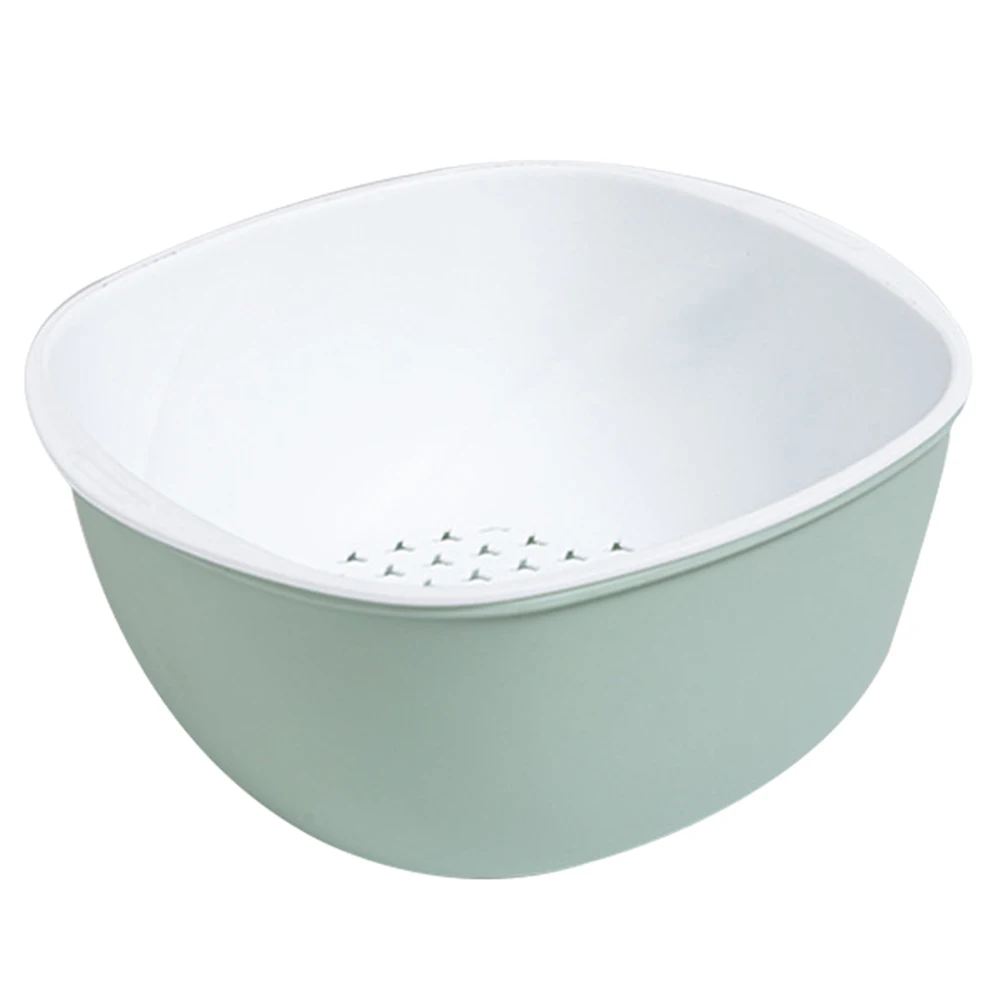 1pc Thickened Drain Basket Double Layer Fruit Washing Bowl Food Grade Pp Plastic Vegetable Strainer Storage Container Kitchen
1pc Thickened Drain Basket Double Layer Fruit Washing Bowl Food Grade Pp Plastic Vegetable Strainer Storage Container Kitchen