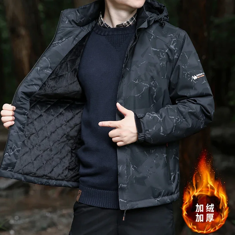 Outdoor Men Warm Tactical Fleece Jacket Waterproof Thicken Hoodie Winter Outdoor Sport Hiking Hooded Coat Windproof Parka Jacket
Outdoor Men Warm Tactical Fleece Jacket Waterproof Thicken Hoodie Winter Outdoor Sport Hiking Hooded Coat Windproof Parka Jacket