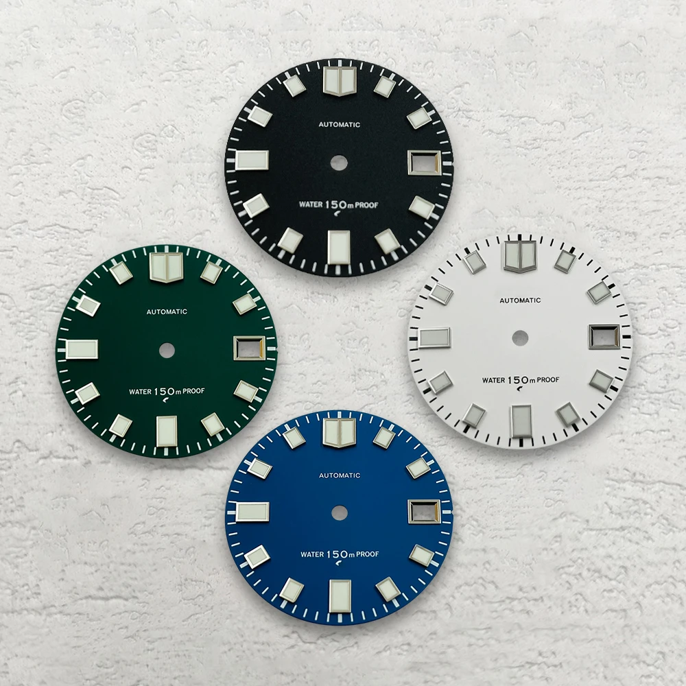 28.5mm S Logo carbon fibre Dial Fit NH35/NH36/4R/7S Movement Green Luminous New High Quality Dial Watch Modification Accessories
28.5mm S Logo carbon fibre Dial Fit NH35/NH36/4R/7S Movement Green Luminous New High Quality Dial Watch Modification Accessories