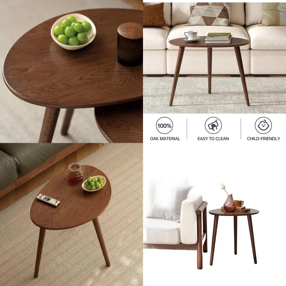 Mid Century Modern Walnut Coffee Table, 25.6 Oak Wood Side Table for Living Room, Minimalist Display Center
Mid Century Modern Walnut Coffee Table, 25.6 Oak Wood Side Table for Living Room, Minimalist Display Center