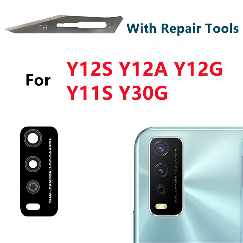 For VIVO Y12S Y12A Y12G Y11S Y30G Rear Back Camera Glass Lens Replacement Parts Cover with Adhesive Sticker
For VIVO Y12S Y12A Y12G Y11S Y30G Rear Back Camera Glass Lens Replacement Parts Cover with Adhesive Sticker