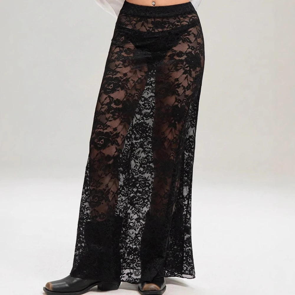 Summer Fashion Lace Sexy High Waist Midi Skirt
Summer Fashion Lace Sexy High Waist Midi Skirt