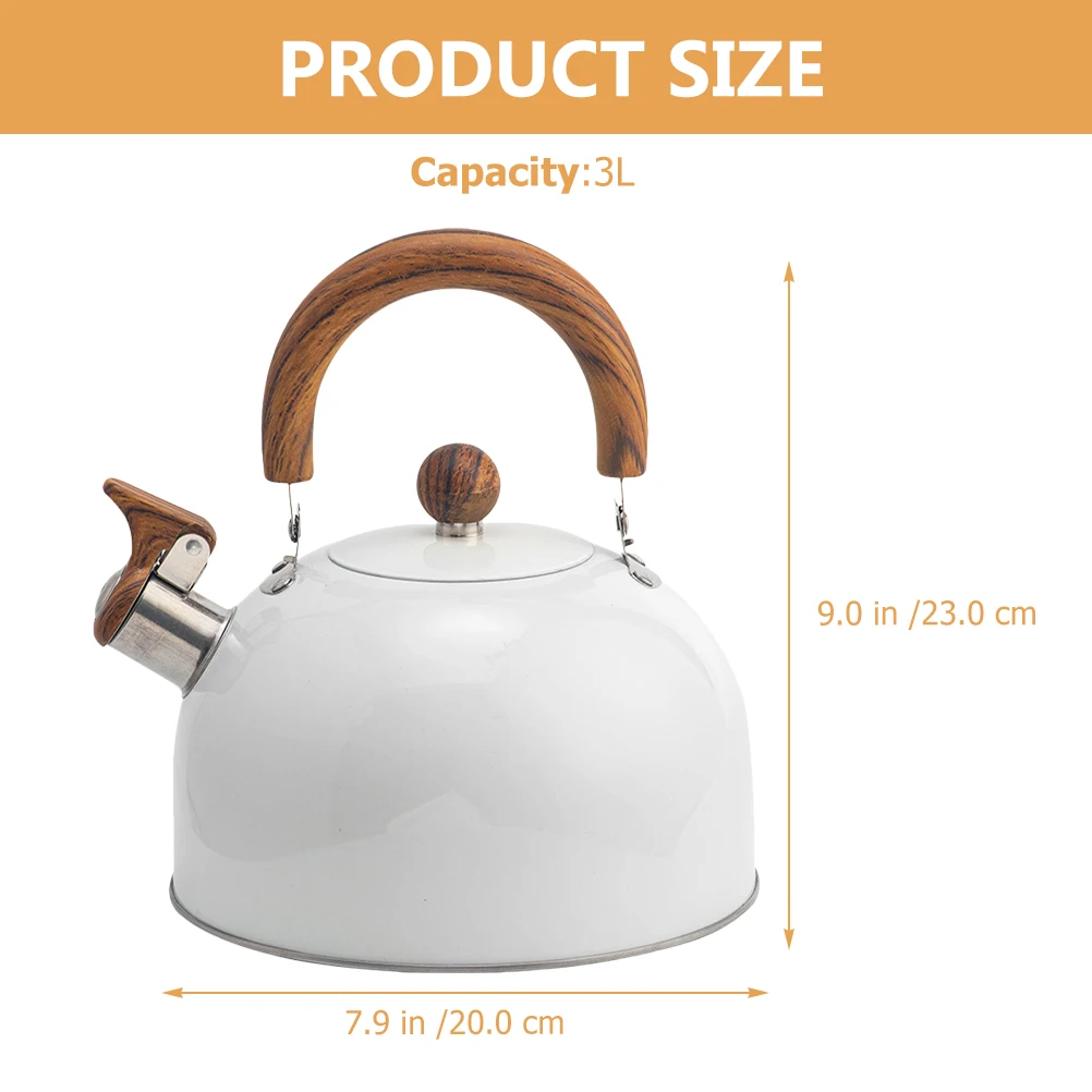 Stainless Steel Whistling Kettle Boiling Water Pot Heat Resistant Tea Kettle With Handle For Kitchen Home Restaurant Use
Stainless Steel Whistling Kettle Boiling Water Pot Heat Resistant Tea Kettle With Handle For Kitchen Home Restaurant Use