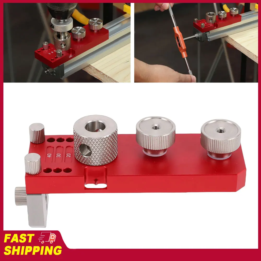 Приспособление для сверления отверстий, направляющая для сверления алюминиевого профиля, локатор для серий 20, 30, 40 с конусными винтами M6, M8
Приспособление для сверления отверстий, направляющая для сверления алюминиевого профиля, локатор для серий 20, 30, 40 с конусными винтами M6, M8