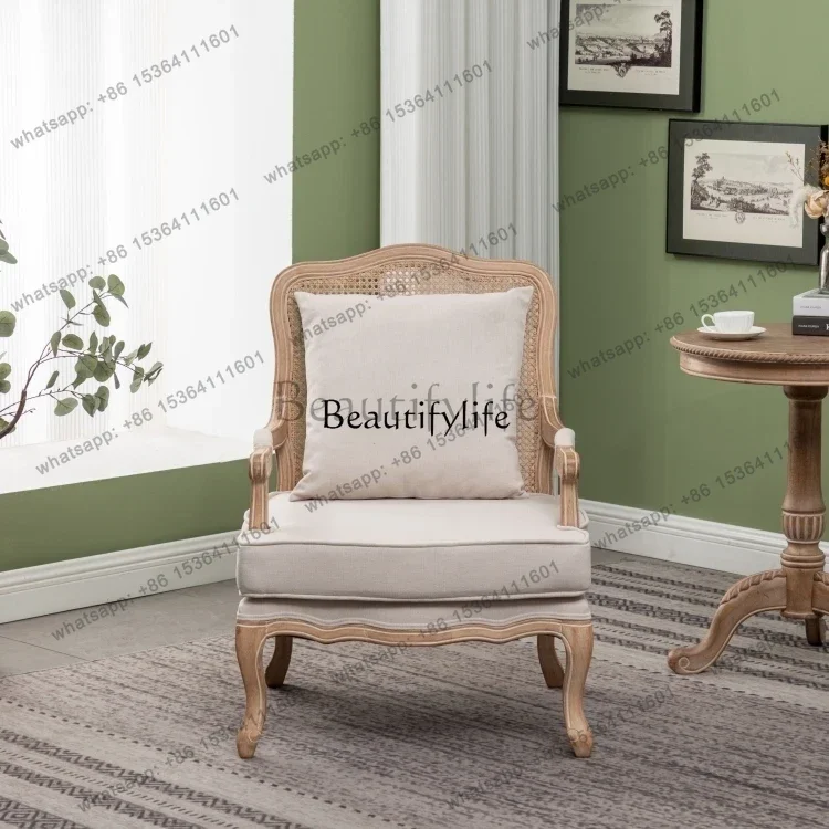 ls42Cafe solid wood sofa single leisure chair small apartment old sofa negotiation chair
ls42Cafe solid wood sofa single leisure chair small apartment old sofa negotiation chair