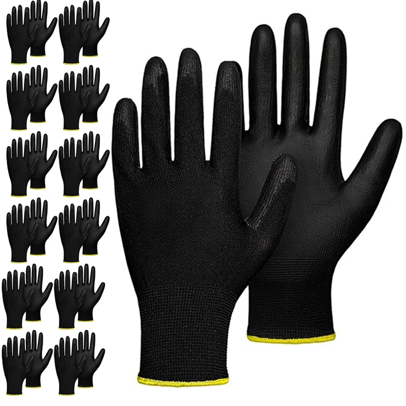 10-парные нейлоновые перчатки из искусственной кожи с покрытием, прочные перчатки, эластичное покрытие на полную ладонь, деревообработка, автомобильные ремонтные принадлежности, цветной замок
10-парные нейлоновые перчатки из искусственной кожи с покрытием, прочные перчатки, эластичное покрытие на полную ладонь, деревообработка, автомобильные ремонтные принадлежности, цветной замок