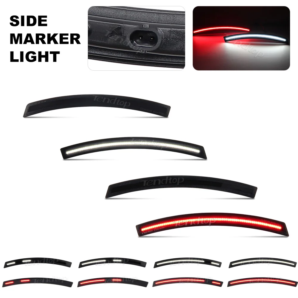 For 2014-2019 Chevrolet Corvette C7 Front/Rear Fender Side Marker Light Amber Turn Signal Light Red Side Marker Driving Light
For 2014-2019 Chevrolet Corvette C7 Front/Rear Fender Side Marker Light Amber Turn Signal Light Red Side Marker Driving Light