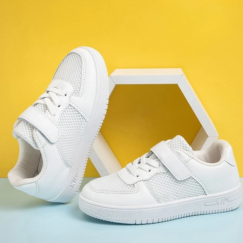 2026 Spring Kids White Sneakers Low Heel Soft Sole Casual Shoes for Boys Girls School Performance Daily Wear Unisex
2026 Spring Kids White Sneakers Low Heel Soft Sole Casual Shoes for Boys Girls School Performance Daily Wear Unisex