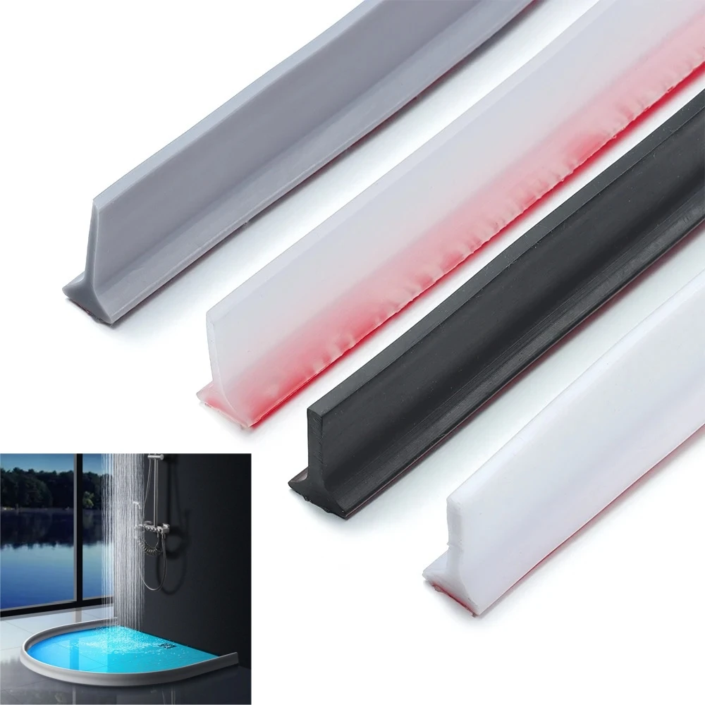 Collapsible Shower Threshold Water Dam Retaining Strip Non-Slip No Leak Efficient Water Retention for Bathroom Kitchen Bathtub
Collapsible Shower Threshold Water Dam Retaining Strip Non-Slip No Leak Efficient Water Retention for Bathroom Kitchen Bathtub