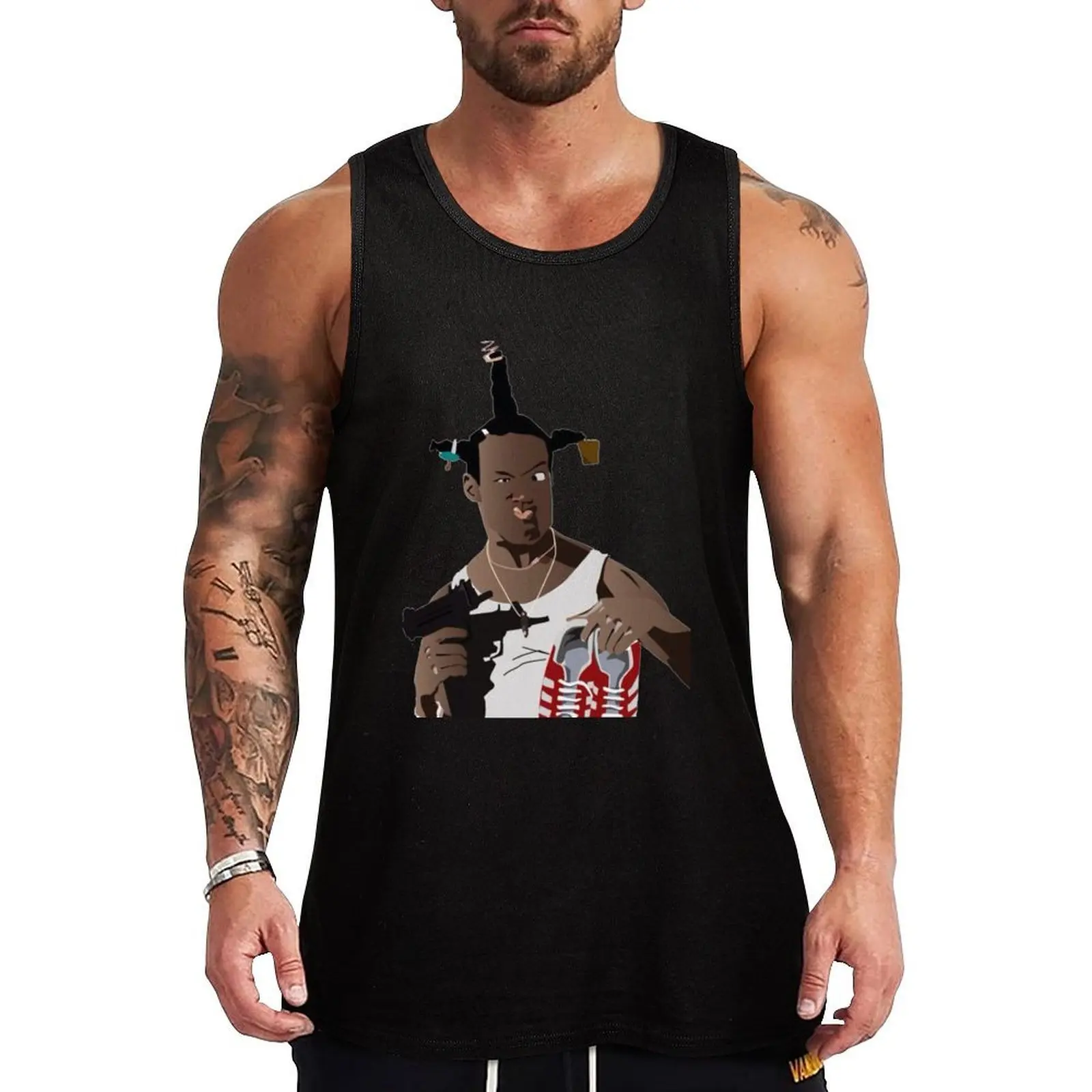 loc dog version 2 Tank Top Simple Tank Top Basic Regular Fit Casual Undershirt
loc dog version 2 Tank Top Simple Tank Top Basic Regular Fit Casual Undershirt
