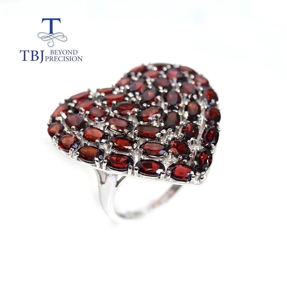 New arrival!Big Heart Shape garnet Ring natural mozambique gemstone Fine jewelry 925 sterling silver for women mom nice gift
New arrival!Big Heart Shape garnet Ring natural mozambique gemstone Fine jewelry 925 sterling silver for women mom nice gift