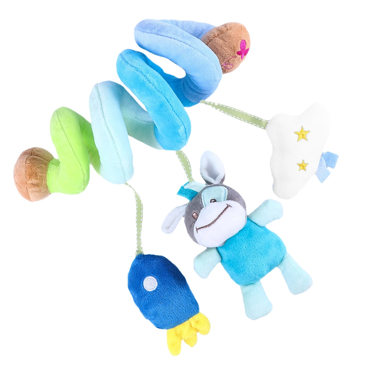 1pc Spiral Toy Multifunctional Baby Crib Stroller Car Seat Hanging Toys Body Lightweight Fun Exploration Colorful Design
1pc Spiral Toy Multifunctional Baby Crib Stroller Car Seat Hanging Toys Body Lightweight Fun Exploration Colorful Design